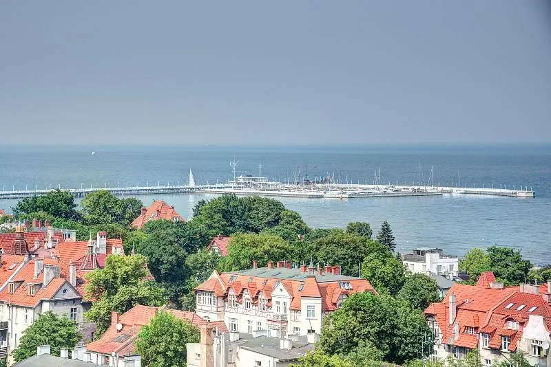 Dom & House - Level Eleven Apartment Sea View Sopot Polonya